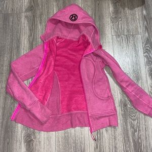 Pink lululemon scooba jacket